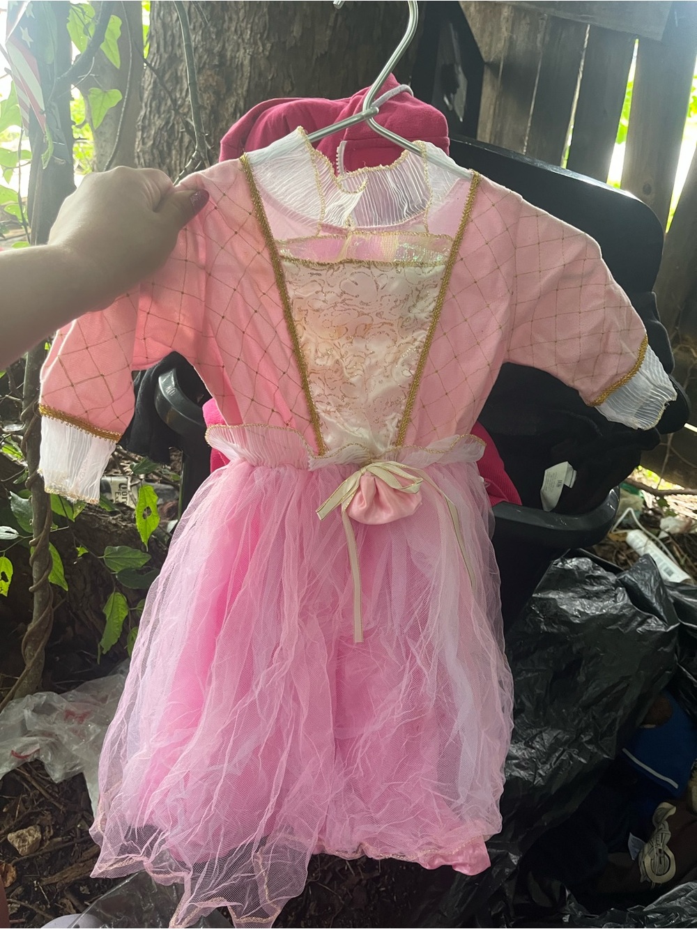 Rubie's Pink and Gold Princess Tulle Costume